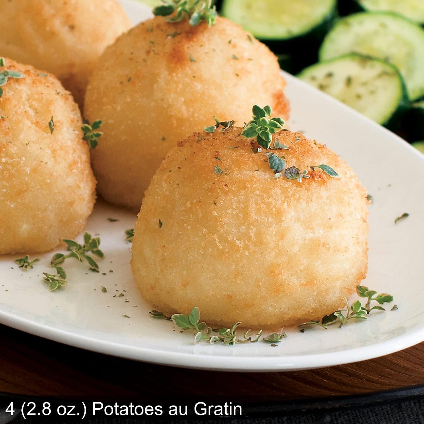 Omaha Steaks Deluxe Gift Package (4 Bacon-Wrapped Filet Mignons, 4 Steak Burgers, 4 Gourmet Jumbo Franks, 4 Potatoes au Gratin, 4 Caramel Apple Tartlets, 1 jar Omaha Steaks Seasoning)