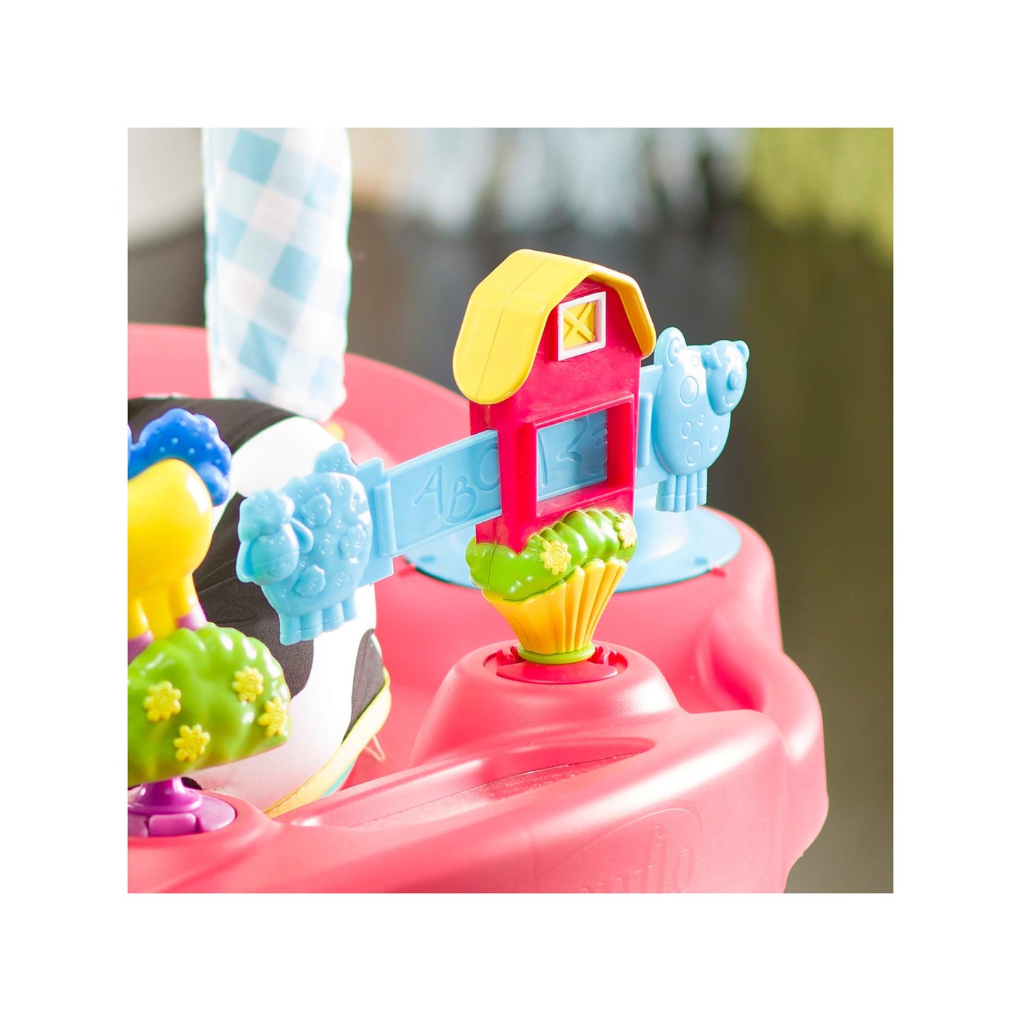 Evenflo Exersaucer Moovin & Groovin Activity Center, 25x30x30 Inch (Pack of 1)