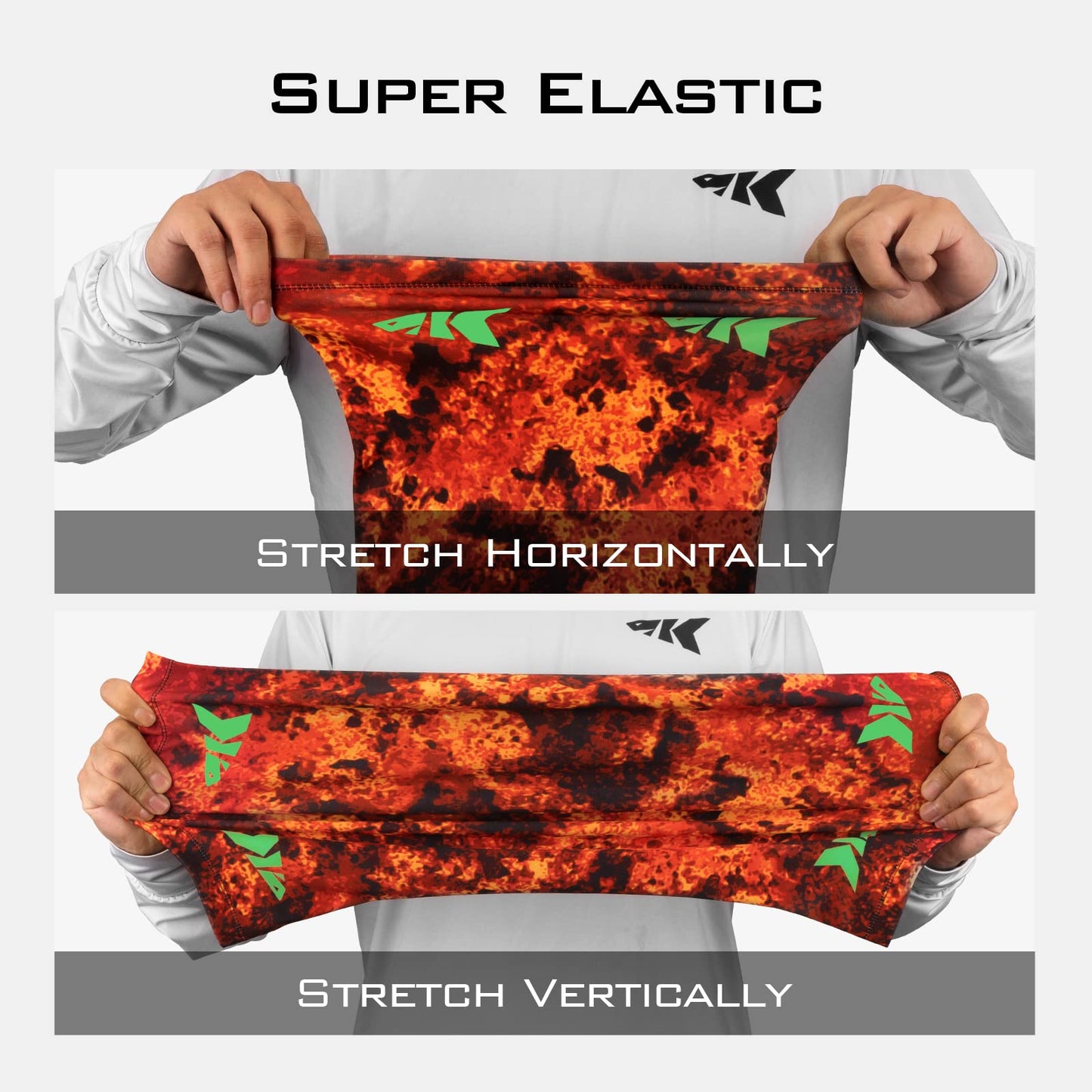 KastKing La Sal Neck Gaiter-UPF 50+ Balaclava Face Mask,Neck Gaiter for Men and Women,Face Cover Shield for Fishing,Hiking