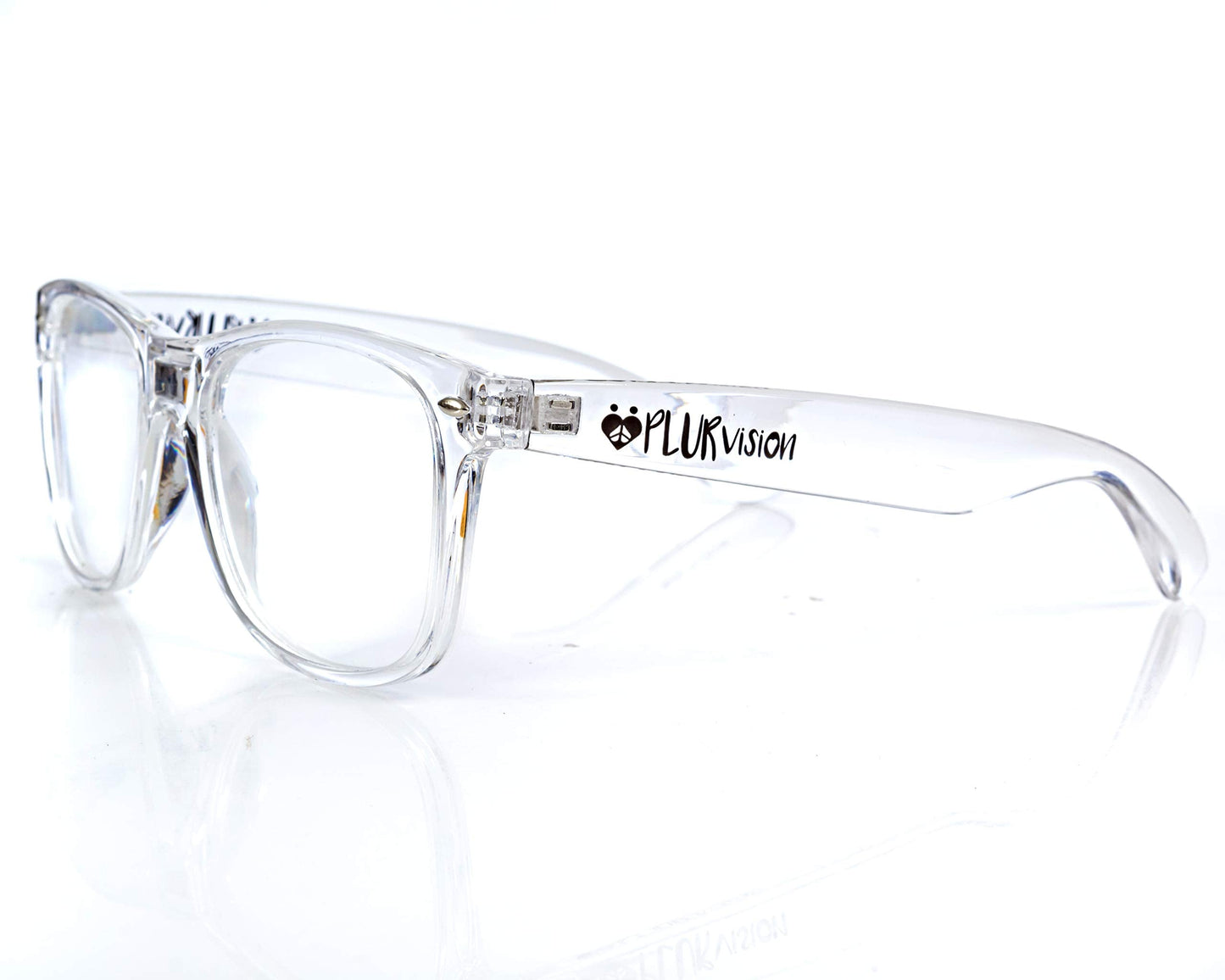 Alternative Imagination Starburst Diffraction Glasses - For Rave, Music Festival, Holiday Lights, and More - Clear Frame