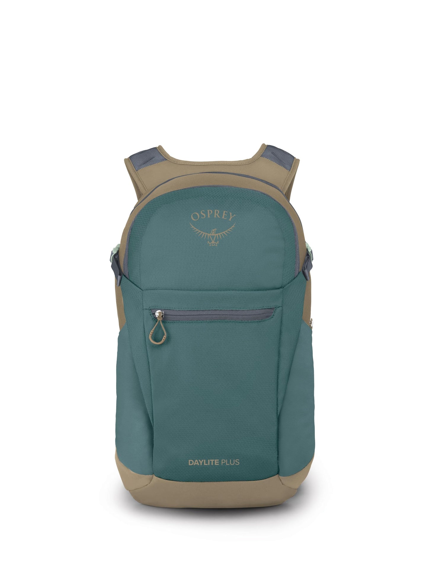 Osprey Daylite Plus Commuter Backpack - Lightweight, Everyday Pack with Laptop Sleeve and Water Bottle Pockets - Ideal for Work, School, and Travel with Versatile Storage, Cascade Blue/Latte Brown