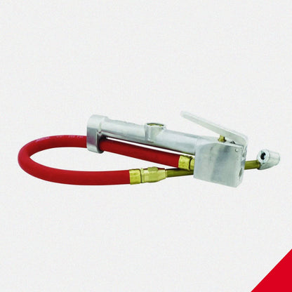 New & Improved - Tire Inflator Gauge with Dual Head Air Chuck 15” Air Hose 10-160 PSI (Box of 5)