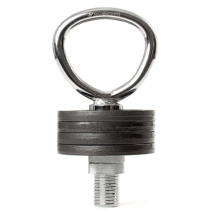 NewMe Fitness Adjustable Kettlebell Handle for Strength Training Kettlebell Set for Weight Plates, Home or Gym Workout, 2" Ergonomic Design for a Comfortable, Non-Slip Grip