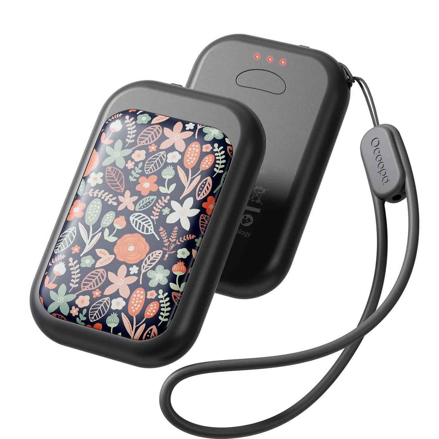 OCOOPA Magnetic Rechargeable Hand Warmers 2 Pack, Card-Style Electric Hand Warmer 5000mAh, Pocket Portable Hands Heater, UL Certified, 3 Heat Settings, Tech Gifts for Men, Purse Must Haves, UT4 Young