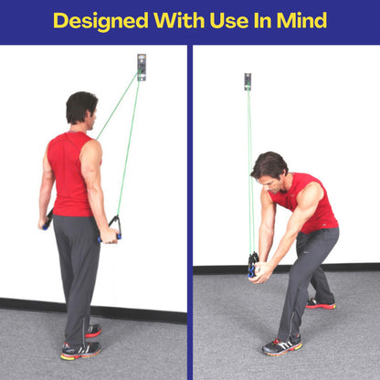 Anchor Gym H1 Ceiling & Wall Mount Anchor for Resistance Bands, Exercise Bands Mount for Bodyweight Straps, Strength Training and Home Gym (Wood Screws Included)