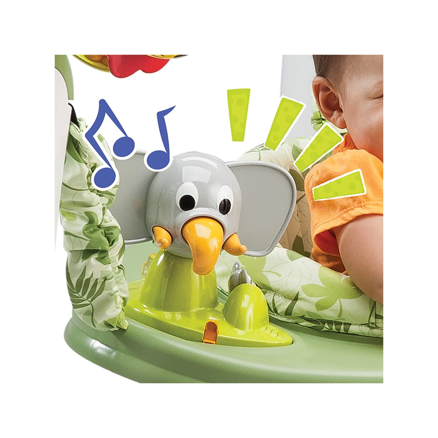 Evenflo Exersaucer Activity Center, Safari Friends, Safari Friends,Less than 18 months