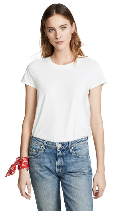 Madewell Women's Northside Vintage Tee, White Wash
