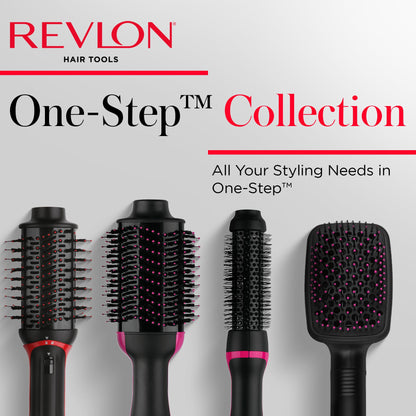REVLON One-Step Hair Dryer and Styler - Root Booster Round Brush for Styling, Dryer Brush for Fast and Easy Salon-Quality Blowout, More Shine and Less Frizz (1-1/2 in)