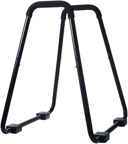 Amazon Basics Strength Training Dip Stand, Black