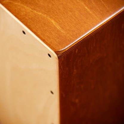 Meinl Percussion Jam Cajon Box Drum with Snare and Bass Tone for Acoustic Music — Made in Europe — Baltic Birch Wood, Play with Your Hands, 2-Year Warranty (JC50LBNT)
