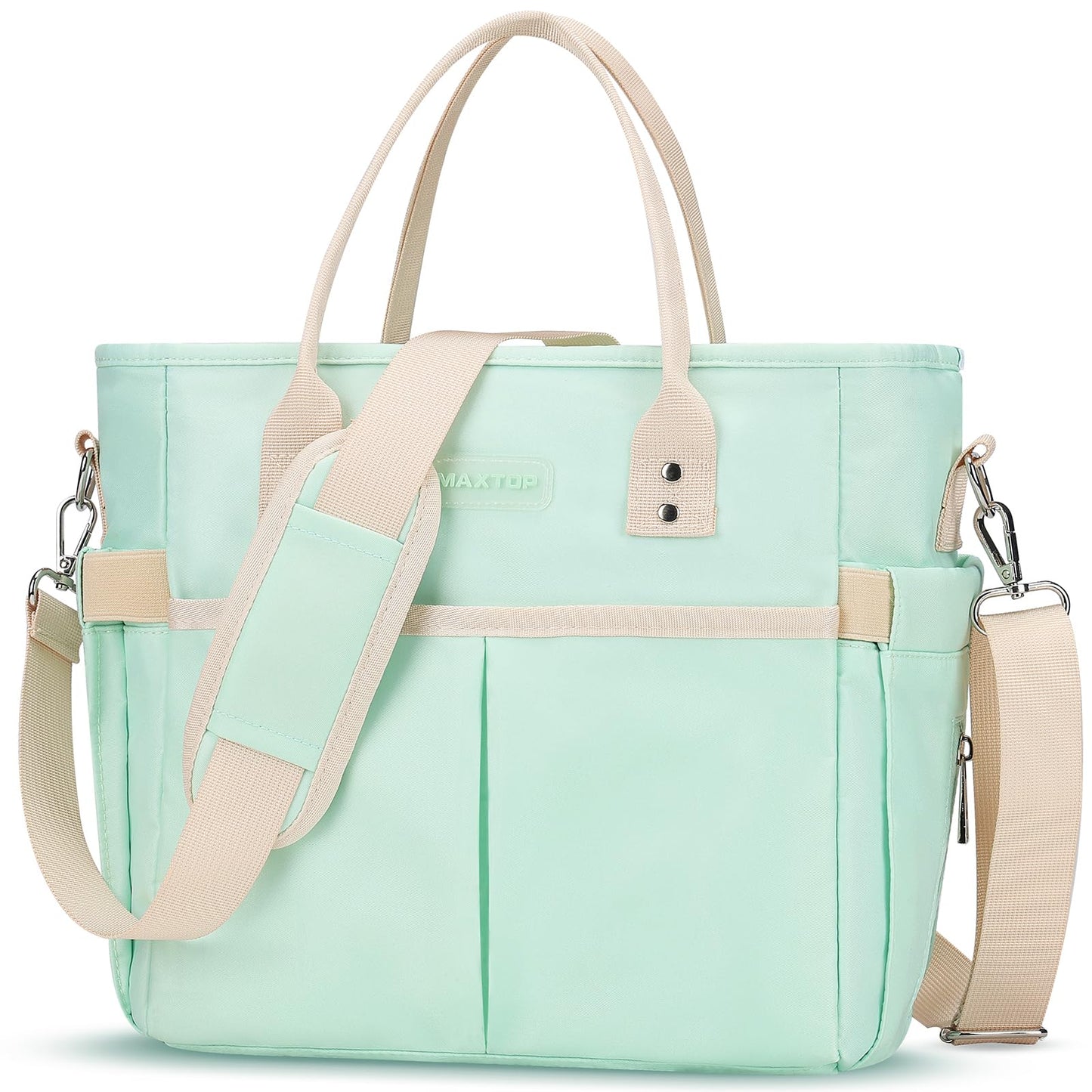 Lunch Bag Women for Work Insulated Thermal Lunch Box with Wide-Open Pocket Reusable Leakproof Lunch Cooler Bags with Removable Shoulder Strap for Adult Ladies Teacher Nurse in Office Picnic Travel