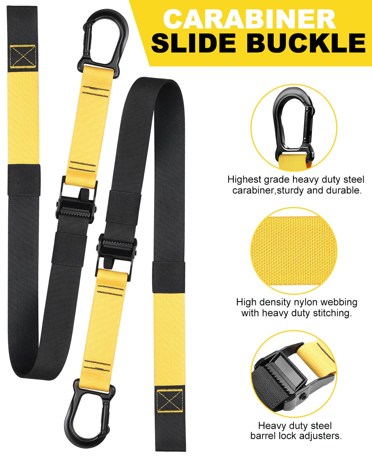 Home Resistance Training Kit, Resistance Trainer Exercise Straps with Handles, Door Anchor and Carrying Bag for Home Gym, Bodyweight Resistance Workout Straps for Full-Body Workout