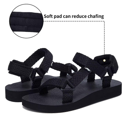 YOCCI Women's Original Sport Sandals Hiking Sandals with Arch Support Yoga Mat Insole Light Weight Outdoor Water Shoes