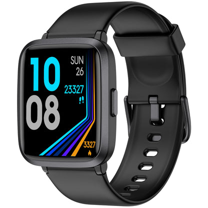 POIUZET Fitness Tracker, Fitness Watch with Blood Oxygen, Blood Pressure & Heart Rate Monitor, Steps Calories Counter, Sleep Monitor, Pedometer 50 Meters Waterproof, Smart Watch for Android iPhones