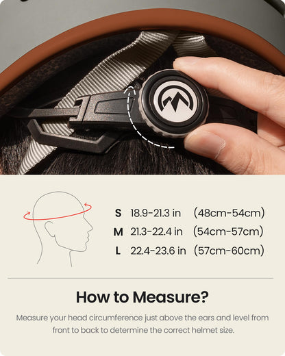 OutdoorMaster Bike Helmet for Adults,Adjustable Cycling Helmet with Light for Men & Women - Safety Certified for Bicycle Skateboard Road Bike Skating Roller Commuting Helmet