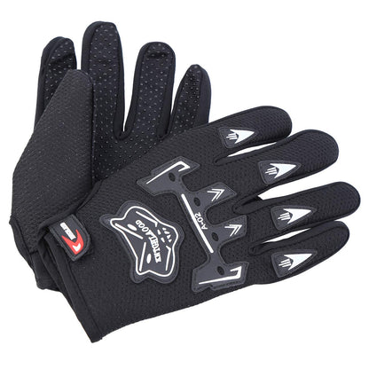 Senhill Motocross Helmet Dirt Bike Helmets Off-Road Helmet with Gloves Goggles for Unisex Adult Youth DOT/FMVSS 218 Approved (Large, Black)