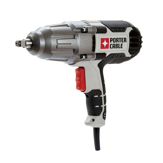 PORTER-CABLE Impact Wrench, 450 lbs of Torque, 1/2 Inch Hog Ring, 7.5-Amp, Corded (PCE211)