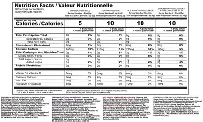 NESCO BJV-25, Jerky Seasoning Original, Hot-N-Spicy, Teriyaki, and Cracked Pepper Flavors, 12 count