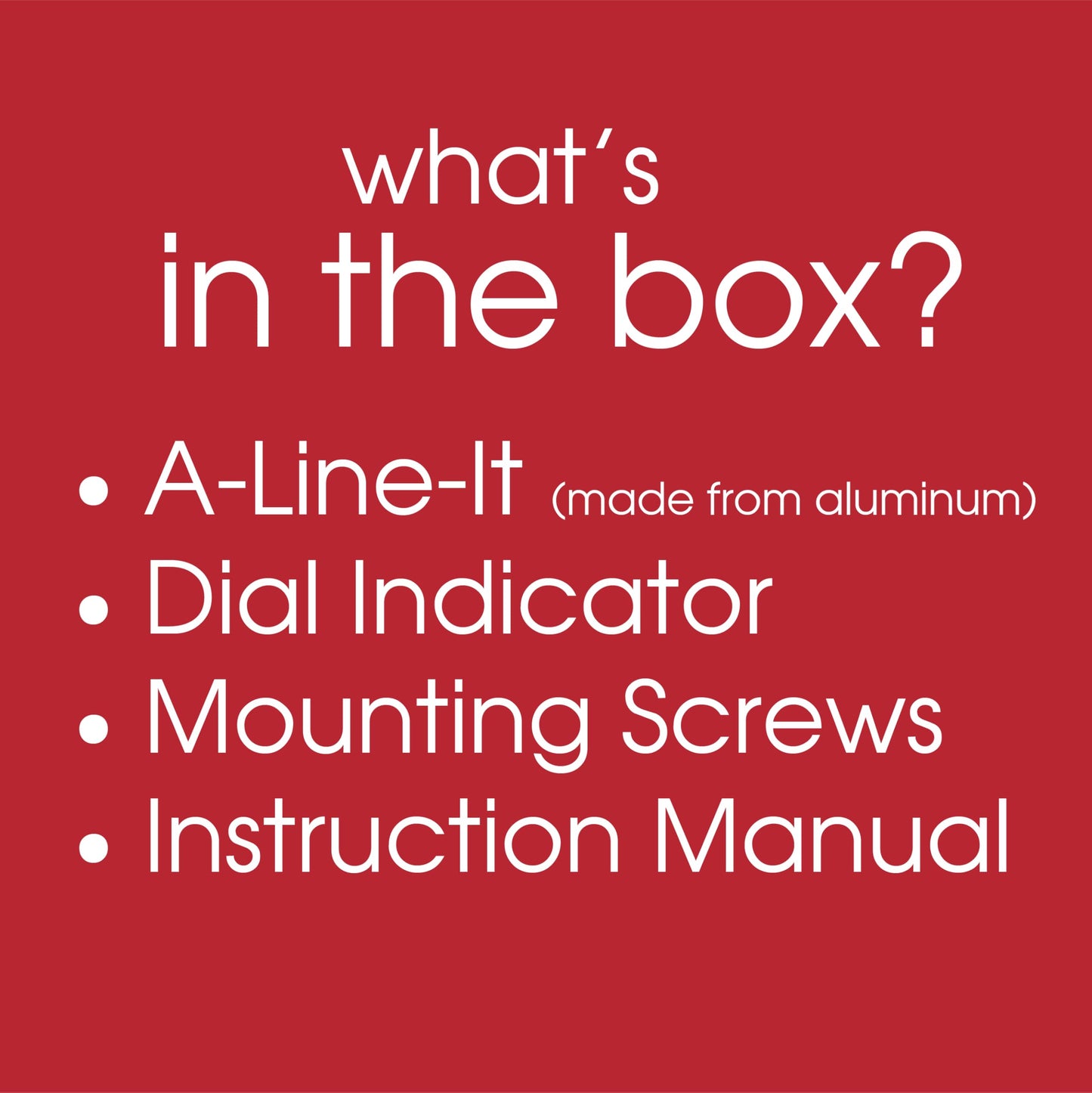 Peachtree Woodworking Supply A Line It Basic, Table Saw Alignment Calibration Tool with Precision Dial Indicator for Table Saw Alignment and Workshop Machinery Precision Alignment