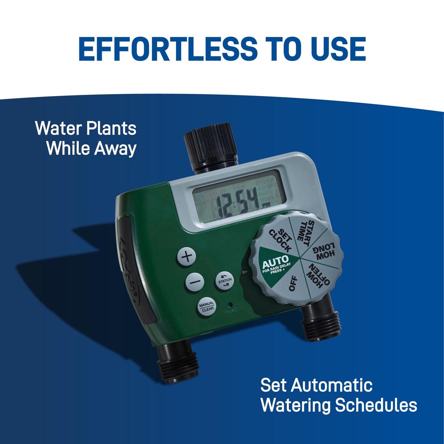 Orbit 50021 2-Zone All-in-One Automatic Watering System