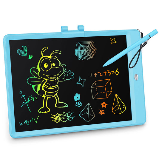 KOKODI LCD Writing Tablet, Valentines Day Gifts for Kids，10 Inch Colorful Toddler Doodle Board Drawing Tablet, Erasable Reusable Electronic Drawing Pads, Educational and Learning Toys for Kids