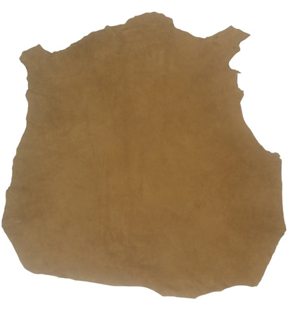 REED© Leather HIDES - Whole Suede Skin 7 to 10 SF (Suede - Tan)