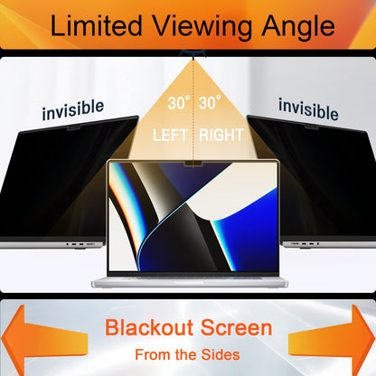 Magnetic Privacy Screen for MacBook Air 13.6 & 13 Inch 2022-2025 (M2, M3, M4), Matte Removable Anti Glare Blue Light Filter