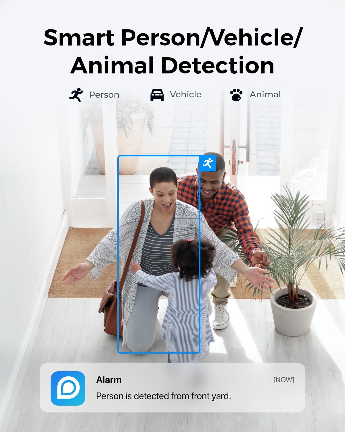 REOLINK 2K 3MP Solar Wireless Security Camera Outdoor, Spotlight Night Vision, 2.4GHz WiFi, Solar/Battery Powered Home Surveillance, Smart AI Detection, No Subscription, Local Storage, Argus 3E Kit