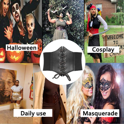 GRACE KARIN Ladies Steampunk Belt Vintage Waistband(L, Coffee 499)