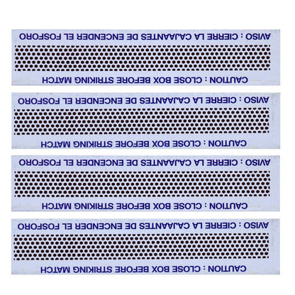 OCD BARGAIN, Wooden Kitchen Matches 250 with Strike On Box - for Candles, Kitchen, Camping, Out Door - 250 Per Pack (4)