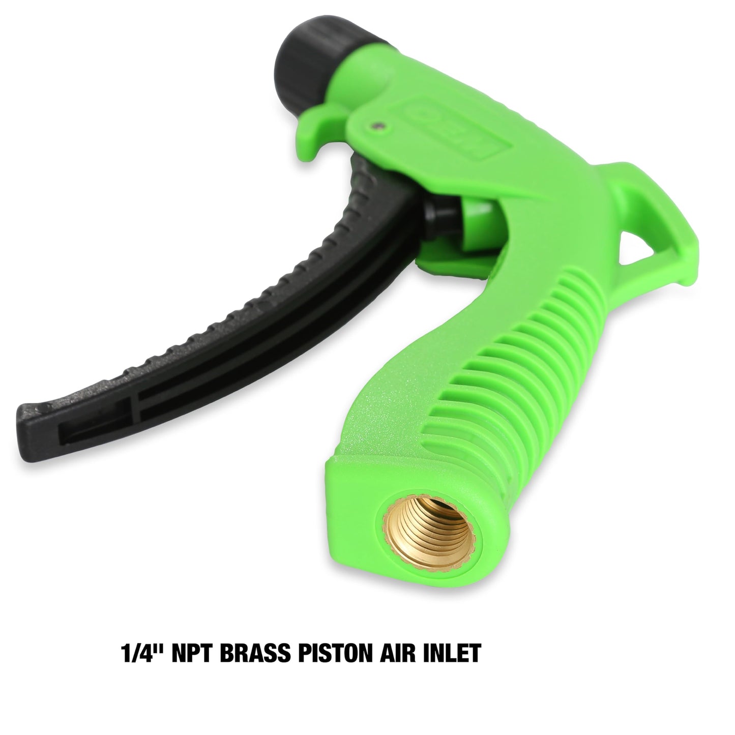 OEMTOOLS 24439 5-Pc Air Blower Gun, 1/4 Air Blow Gun Inlet, Includes Turbo Air Nozzle, Variable Air Gun Blower Trigger, Air Blow Gun Kit, 160 PSI Compressor Air Gun