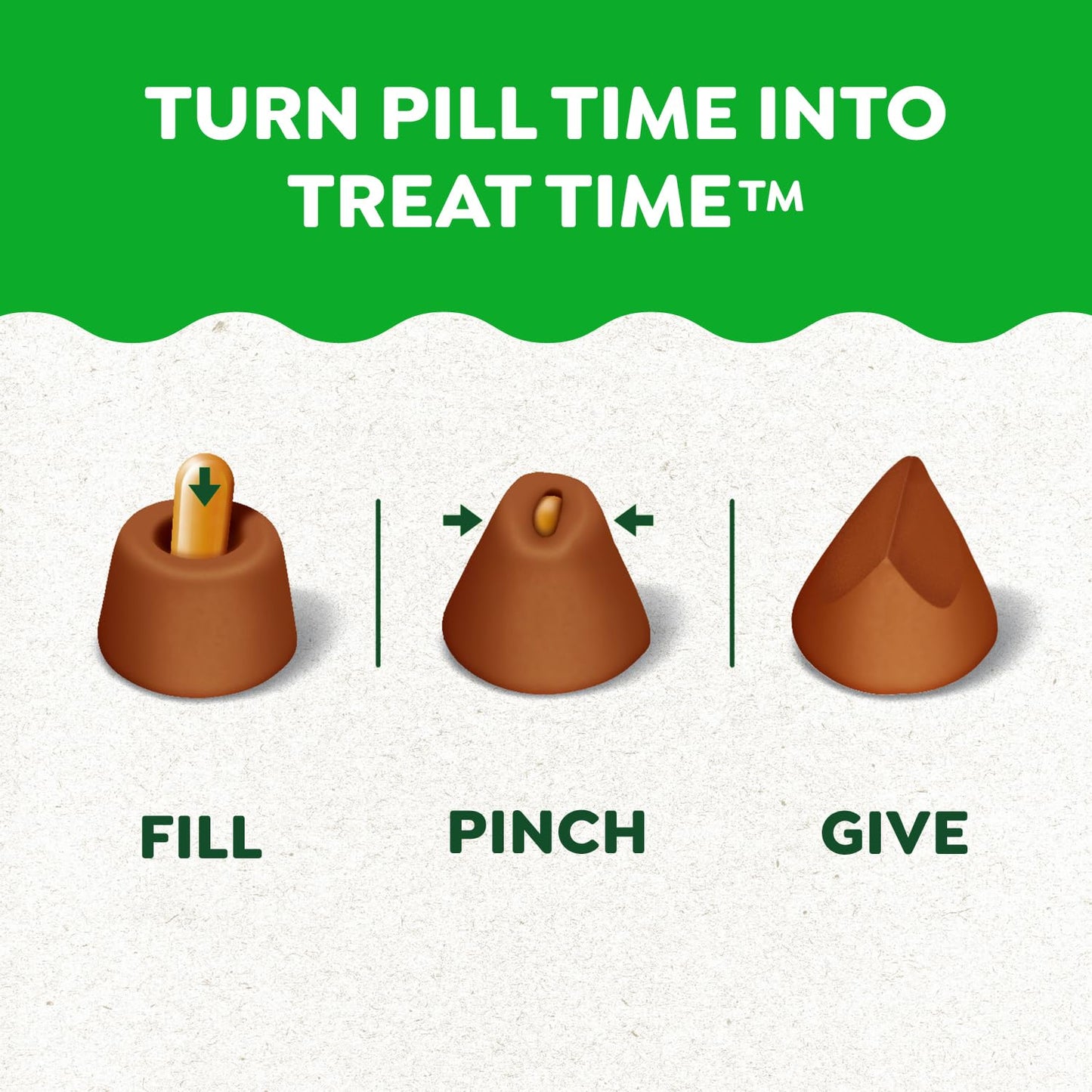 Greenies Feline Pill Pockets for Cats Natural Soft Cat Treats, Catnip Flavor, 1.6 oz. Pouch (45 Treats)