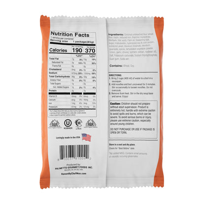 RAMEN EXPRESS Chicken Flavor Ramen Noodle Packs, 3 Oz Each (Pack Of 24) | Animal-free Ramen Noodles | All Plant-based | Made in U.S. with finest American flour