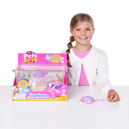 Pets Alive Mama & Baby Surprise, Series 1, Mama Turtle Surprise Playset