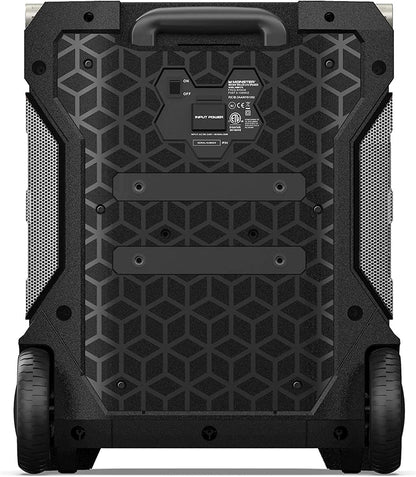 Monster Rockin’ Roller 270 Indoor/Outdoor Portable Bluetooth Speaker | up to 200W of 270 Degree Sound & up to 100 Hours of Playtime