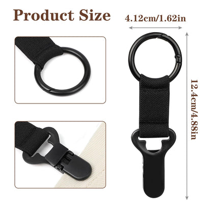 Niveaya Hat Clip for Travel on Bag - 2 Pack, Vacation Beach Cruise Essentials Accessory for Travel Handbag Backpack Luggage