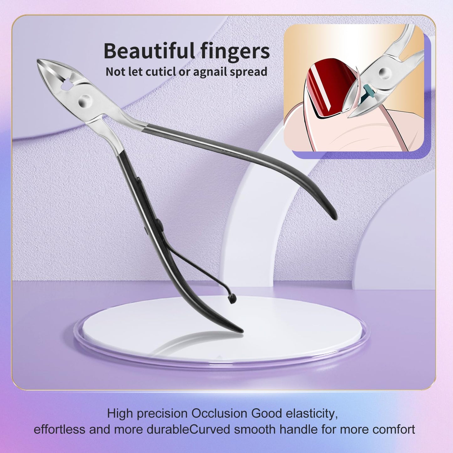 Manicure kit Personal Care Mens Grooming Kit, 30 in 1 Professional Nails Kit Pedicure Kit, Nail Clippers for Men and Beauty Tool Portable Set, with Luxurious Travel Case (Black)