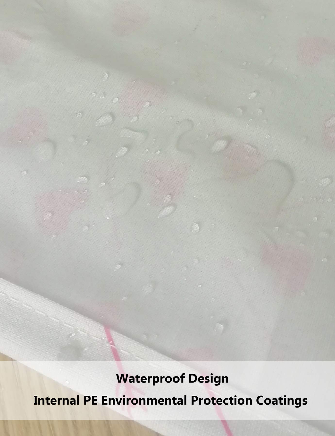 QUEENLALA Rectangular Laundry Hamper/Foldable Nursery Laundry Basket for Organizing/Storage Bin Baskets/Children Toy Office Bedroom/Toy Bin Closet Shelf Baskets（Rec-Pink-Heart Arrow）