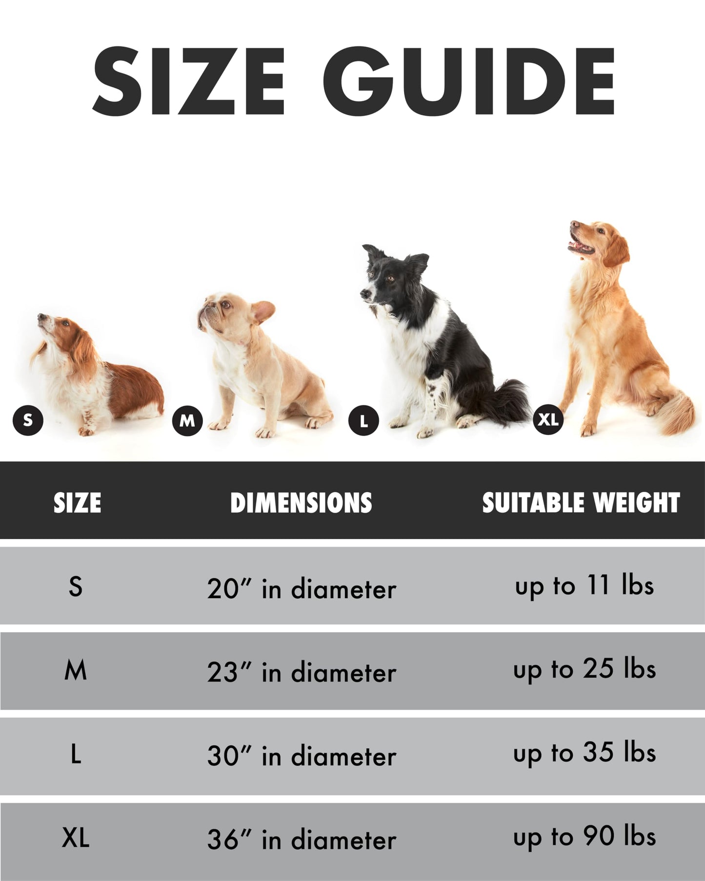 OhGeni Calming Donut Dog Bed Pillow for Small Medium Pets, Machine Washable Removable Cover, Comfort Plush Fluffy Faux Fur with Anti-Slip Bottom, Cats-Friendly Round Cuddly Design, Gray, 23 inches