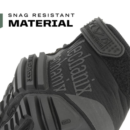 Mechanix Wear: M-Pact Covert Tactical Gloves with Secure Fit, Touchscreen Capable Safety Gloves for Men, Work Gloves with Impact Protection and Vibration Absorption (Black, Large)