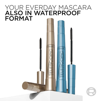 L'Oreal Paris Makeup Telescopic Original Lengthening Mascara, Black, 0.27 Fl Oz (1 Count)