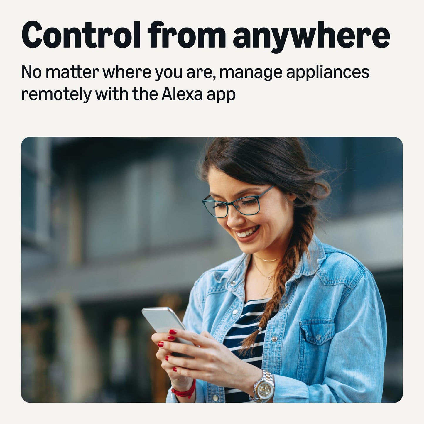 Amazon Basics Smart Plug, Works with Alexa Only, 2.4 GHz Wi-Fi, No Hub Required, 4-Pack, White