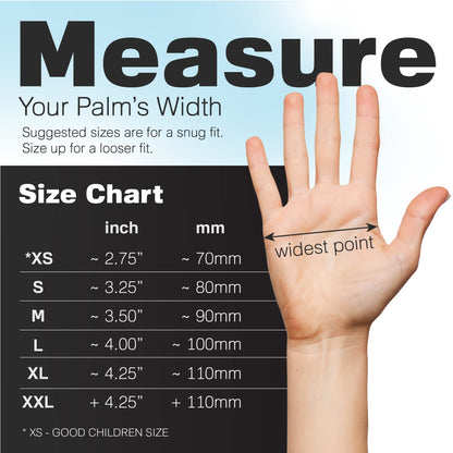 Raxwell Latex Free Disposable Gloves - 4.5 Mil Black Nitrile Gloves - 100 Count Non Latex, Powder Free - Food Grade & Safe - For Labs, Kitchens, Mechanics, Cleaning & More