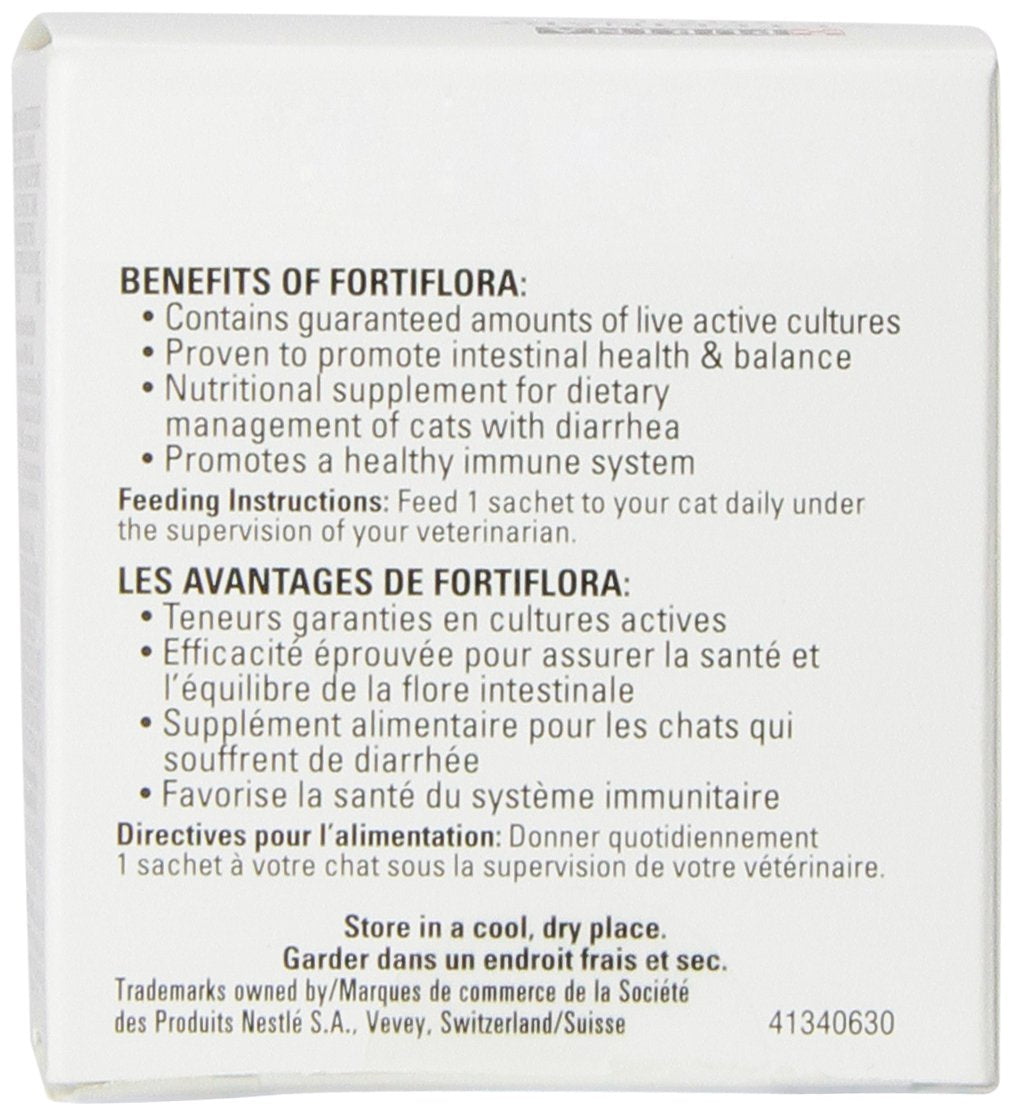 Purina 3-Pack Fortiflora Feline Nutritional Supplement for Pets