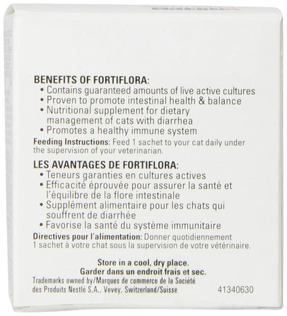 Purina 3-Pack Fortiflora Feline Nutritional Supplement for Pets