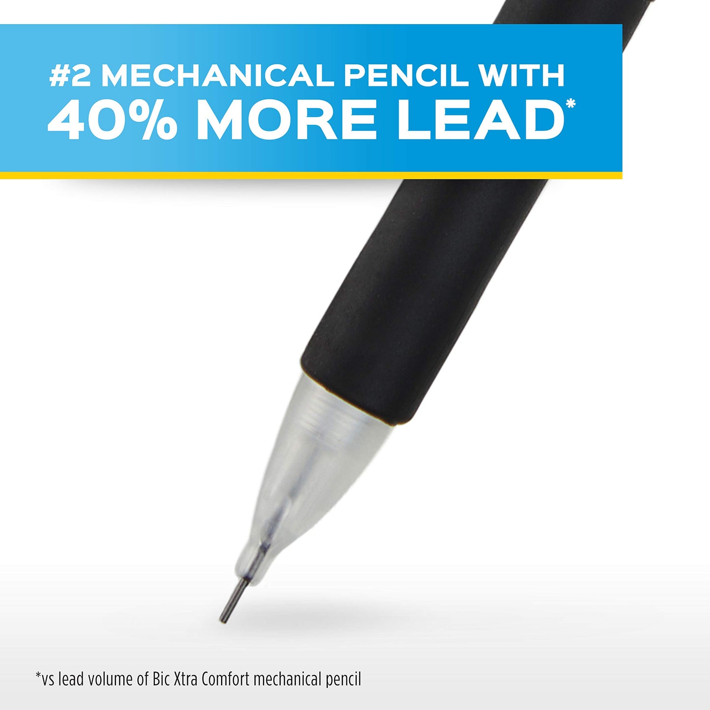 Paper Mate Mechanical Pencils Write Bros. Comfort #2 Pencil with Comfort Grip Great for Long Writing Tasks 0.7mm 12 Count