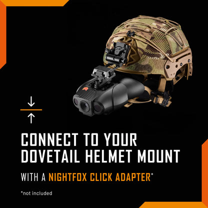 Night Vision Goggles - Nightfox Swift Head Mounted Night Vision Binoculars, Wide Angle 1x Lens NVG, Close Quarters NVG Goggles Tactical Infrared Night Vision Binoculars for Adults