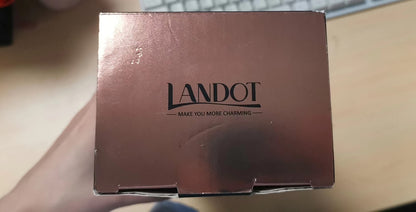 LANDOT Hair Blow Dryer Brush: One-Step Hot Air Brush with 60mm Oval Barrel - 4 in 1 HairDryer Styler and Volumizer for Drying Straightening Curling Volumizing Hair Fight Frizz and Add Volume