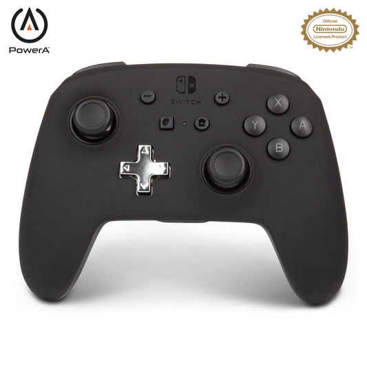 PowerA Enhanced Wireless Controller for Nintendo Switch / Switch 2 / Switch Lite / OLED Model - Black - Gamepad, game controller, Officially Licensed