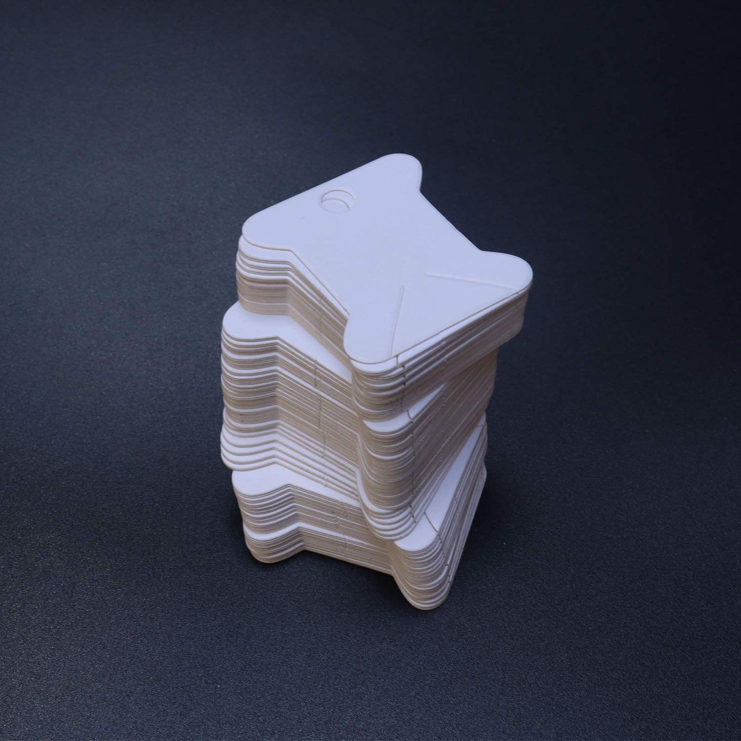 520 Pack Cardboard Floss Bobbins,Floss Cards for Wrap and Store Floss, Needlepoint and Craft Thread ，with 500 Color Number Labels,